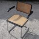 Armchair B33 canne and wood designer Marcel Breuer 70