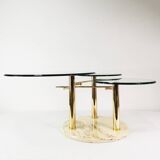 Table basse design et extensible, Intermezzo Drner, conçue par Georg Appeltshauser, Allemagne, 1990