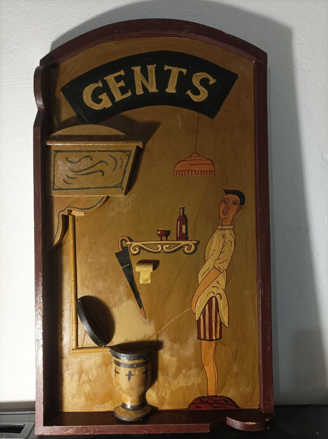 Vintage Irish Pub Decoration Panel