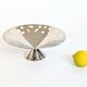 1980s Memphis Style Fruit Bowl | Stainless Steel