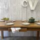 Table de ferme 180/280x80cm