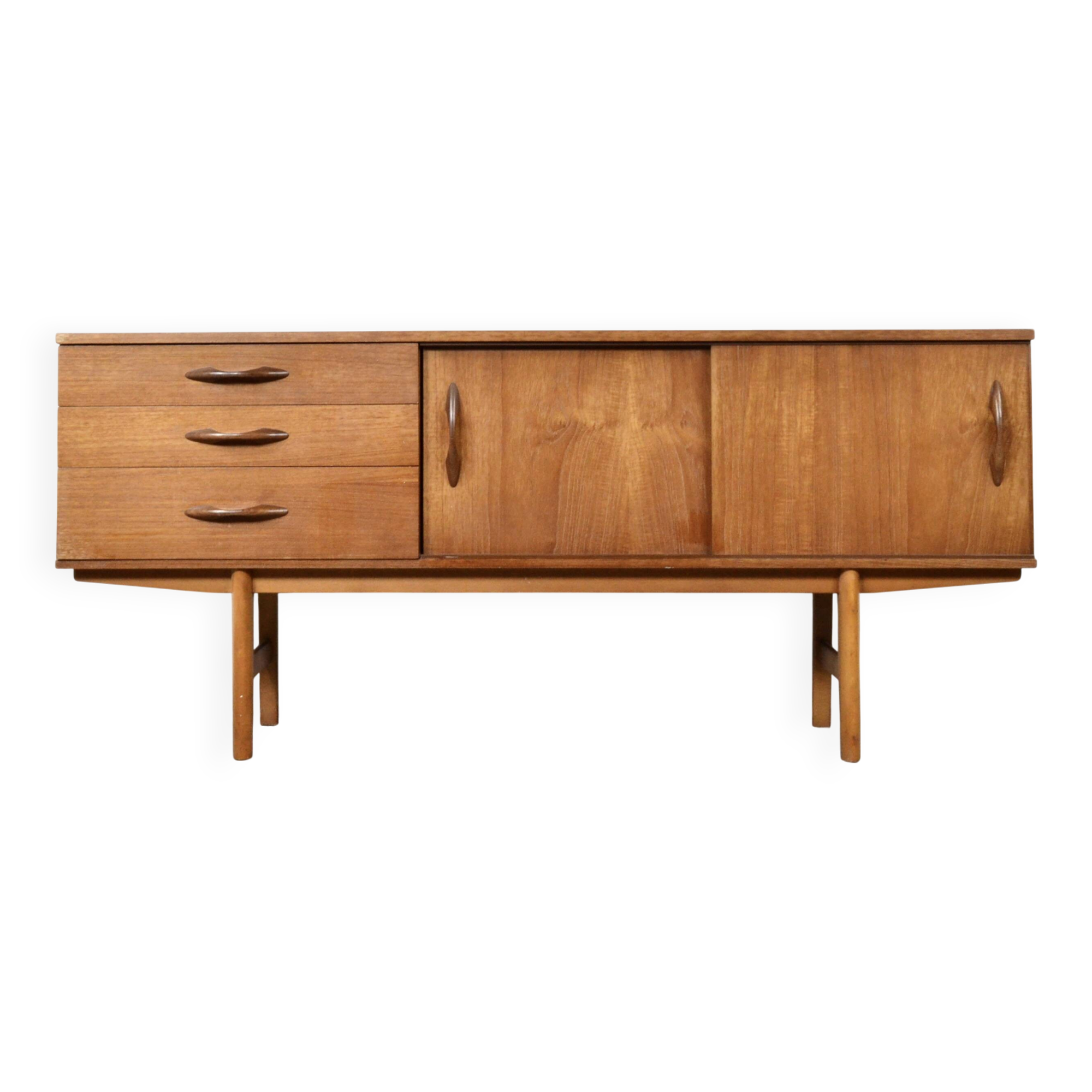 Stylish Vintage Midcentury 'Avalon' Teak Sideboard / Dresser.