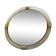 Luxury Round “Torciglione” Gold Murano Glass Wall Mirror in Barovier Style