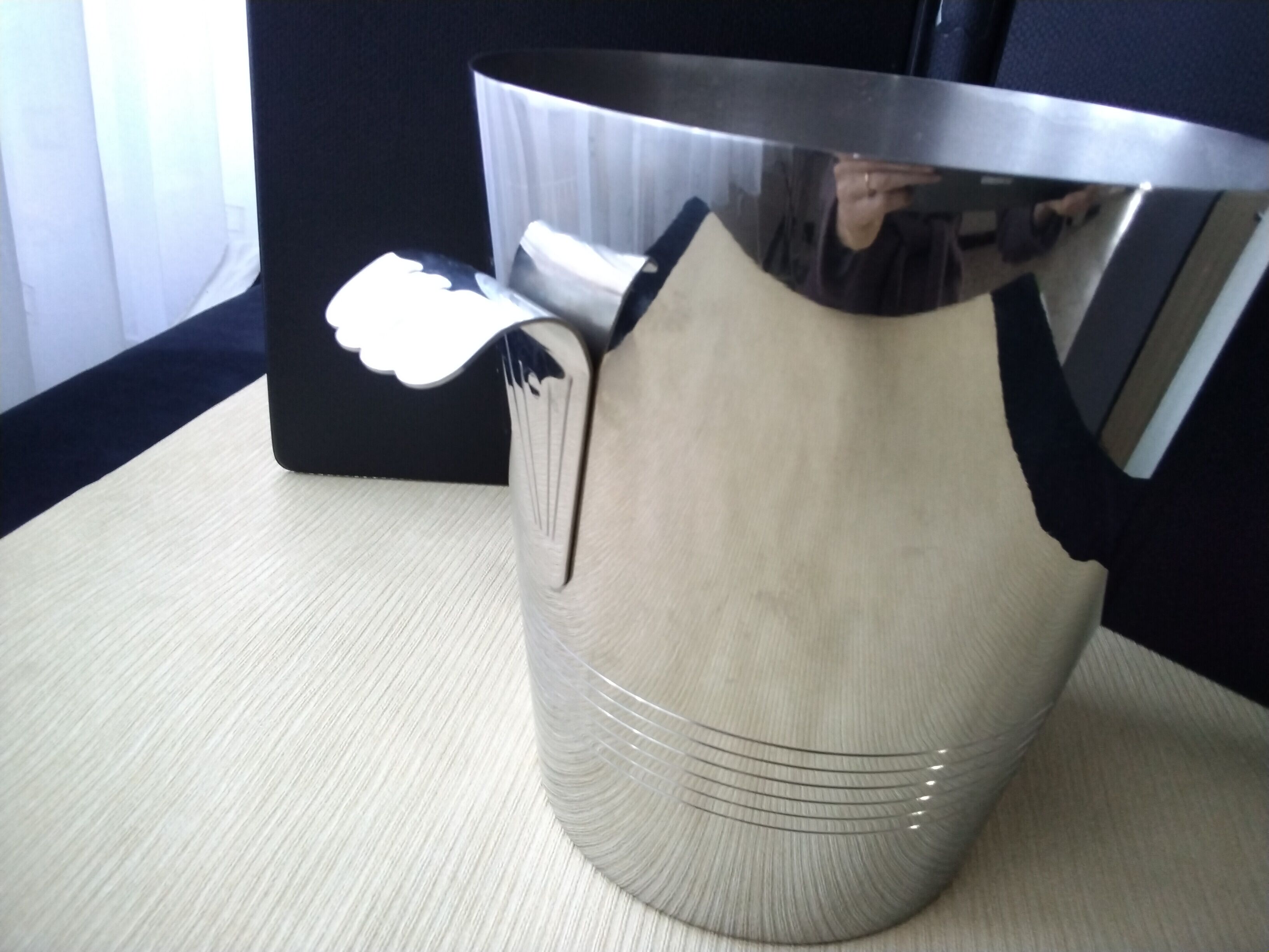 Létang et Rémy stainless steel champagne bucket