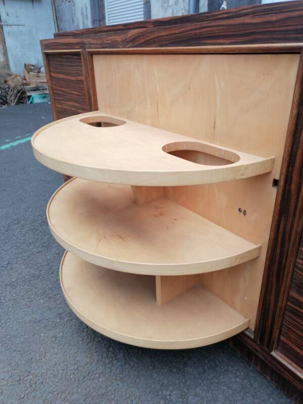 Enfilade Art Deco ebony of macassar