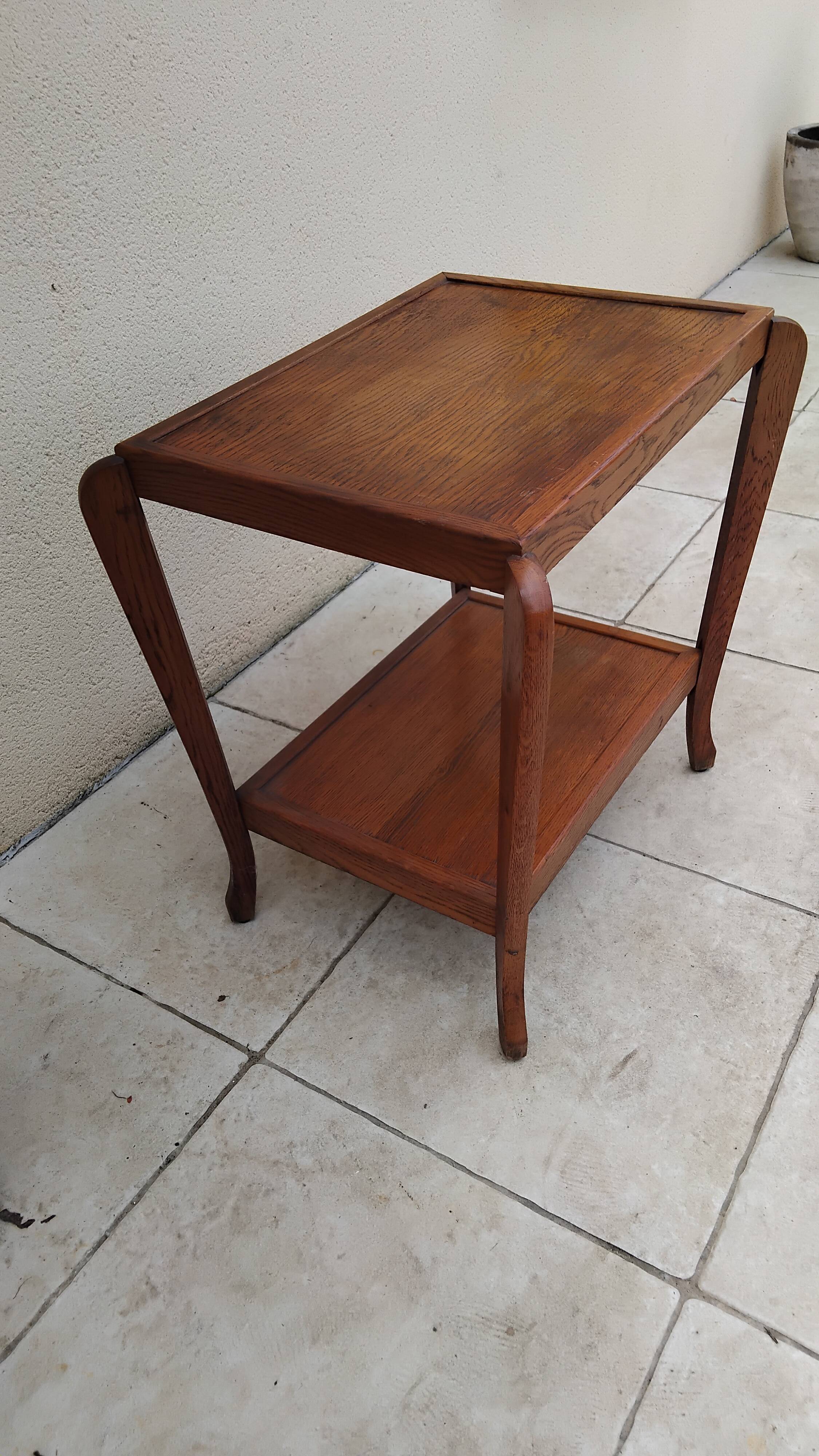 Vintage art deco side table