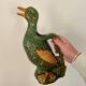 Vintage duck-shaped zoomorphic jug