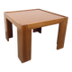 Vintage Italian square coffee table by Afra and Tobia Scarpa for Cassina.