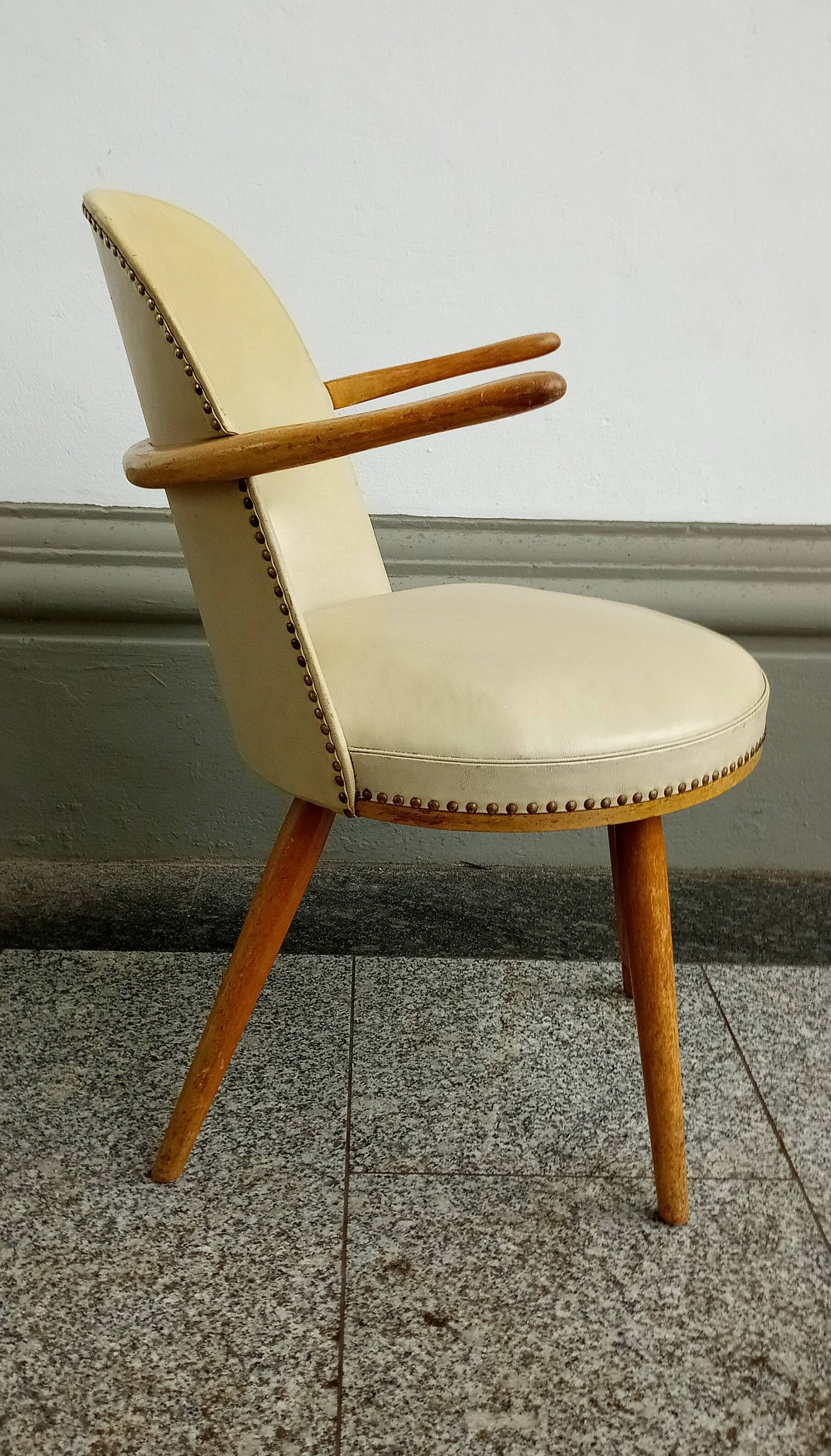 Midcentury armchair attributed by Thonet