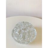Vase pique fleurs en verre