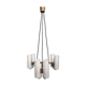 Chandelier by Uno & Östen Kristiansson for Luxus, 1950s
