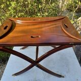Red mahogany boat table - yacht