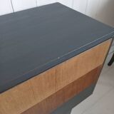 Chest of drawers, console in cherry