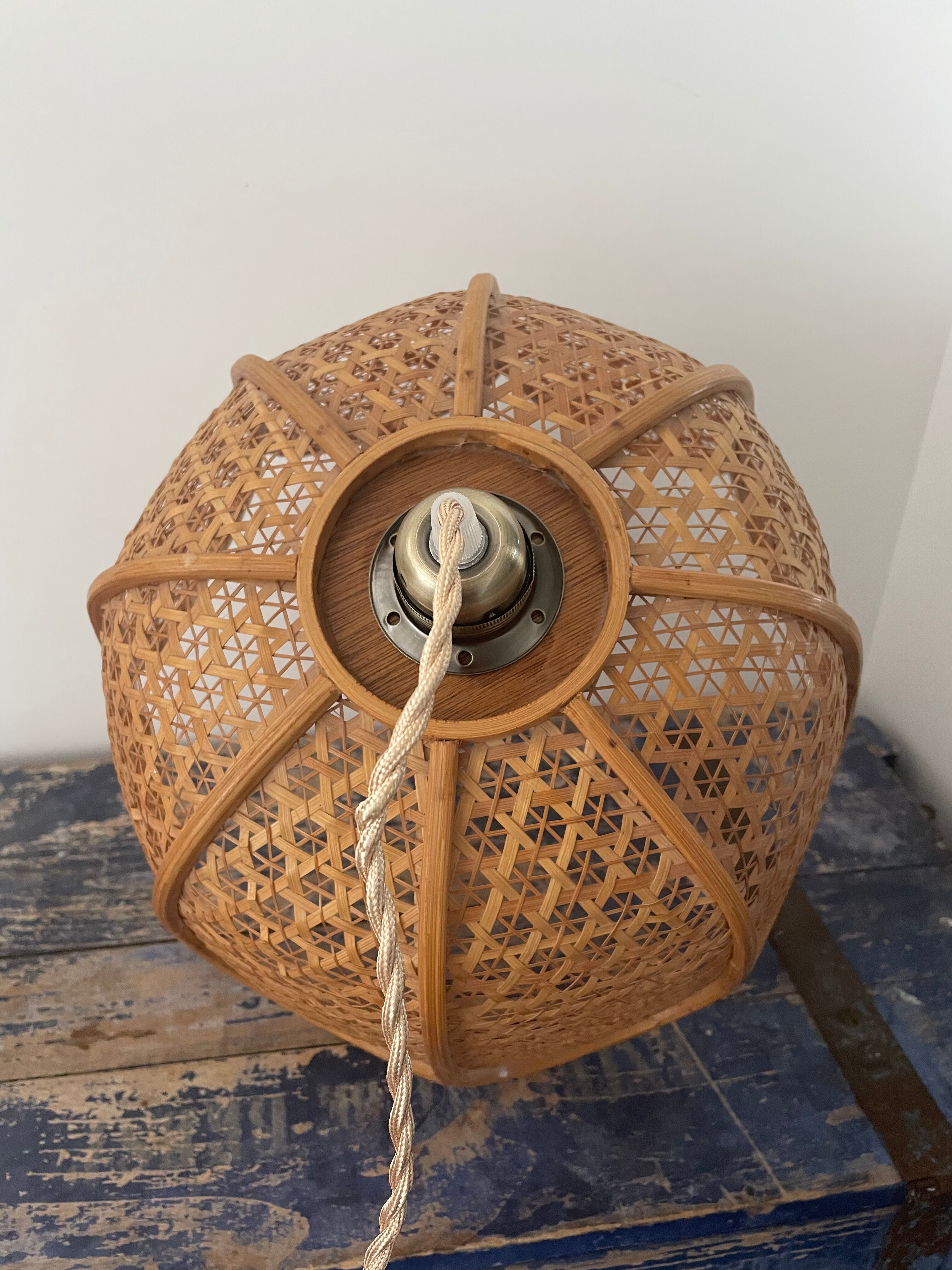 Electrified rattan suspension to nine