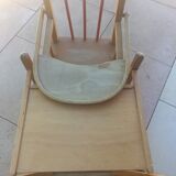 Highchair for little convertible child in walker
