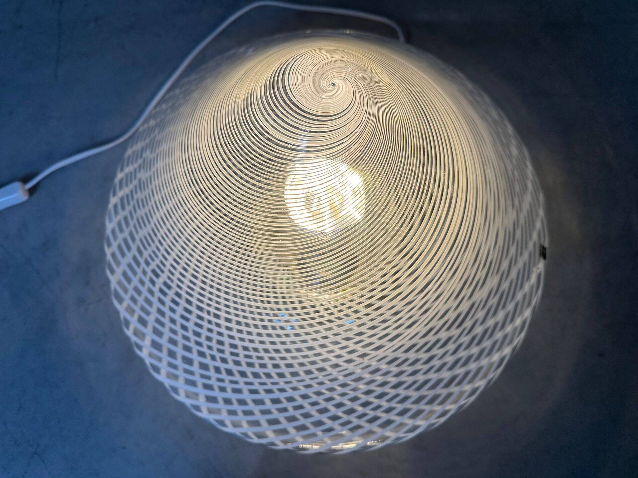 Lampe de table vintage en verre de Murano – Itre