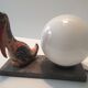 Old bedside lamp 50s pelican