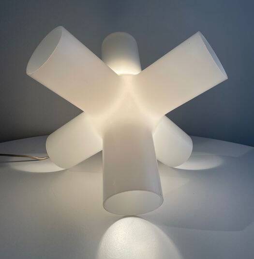 Suspension • Table Lamp • Crosslight White • Jan Melis & Ben Oostrum • 1998