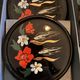 Vintage Table Set Enamels of Longwy – L. Valenti (Original Box)