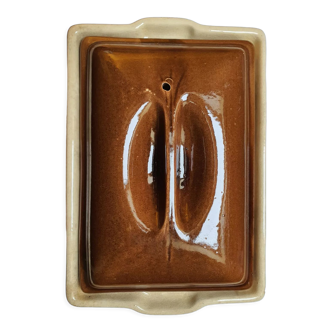 Glazed terracotta terrine