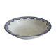 Deep dish or salad bowl in iron earth "capri" sarreguemines and digoin