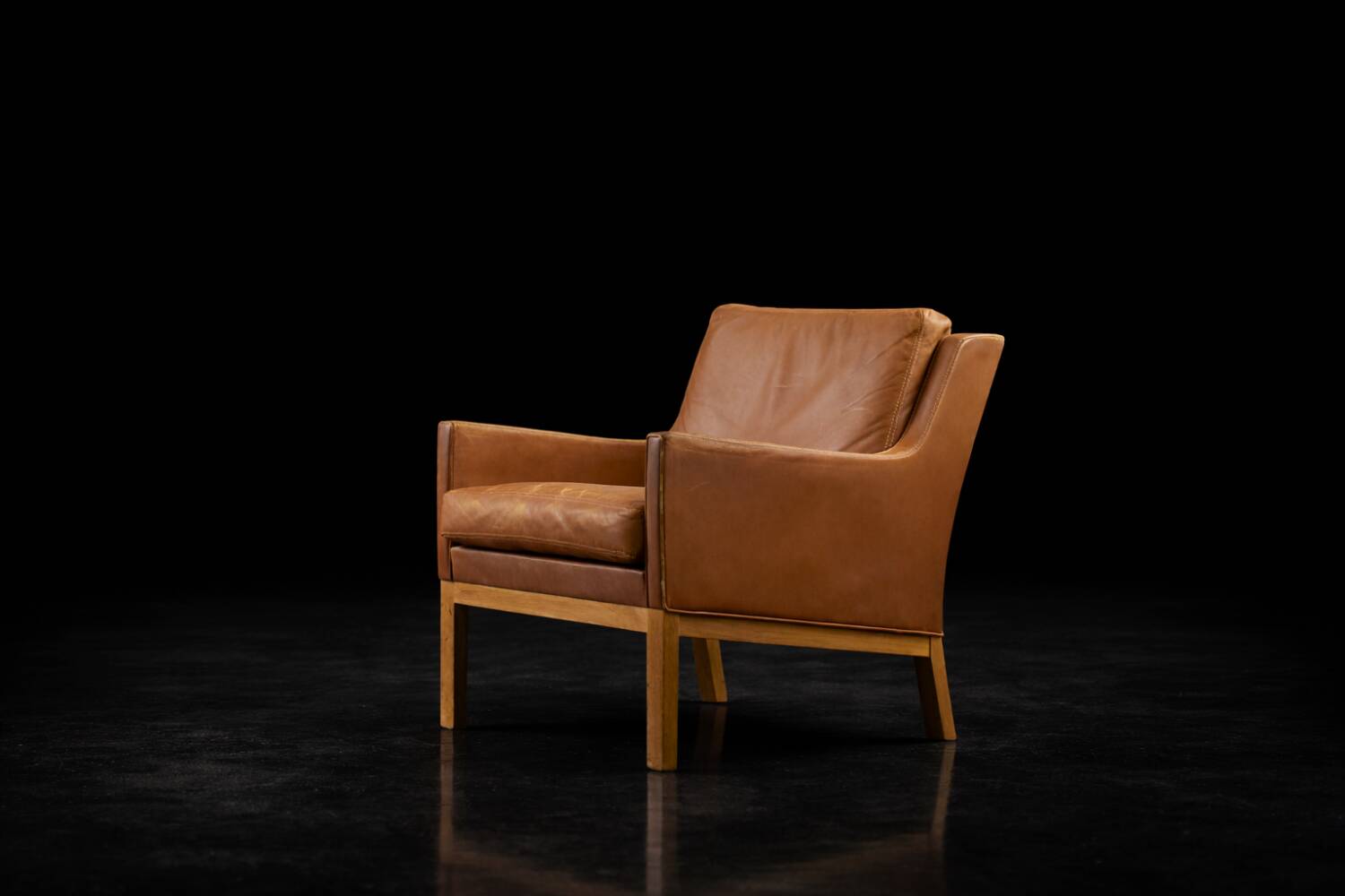 Vintage Mid-Century Modern Easy Chair Model 39 by Kai Lyngfeldt Larsen