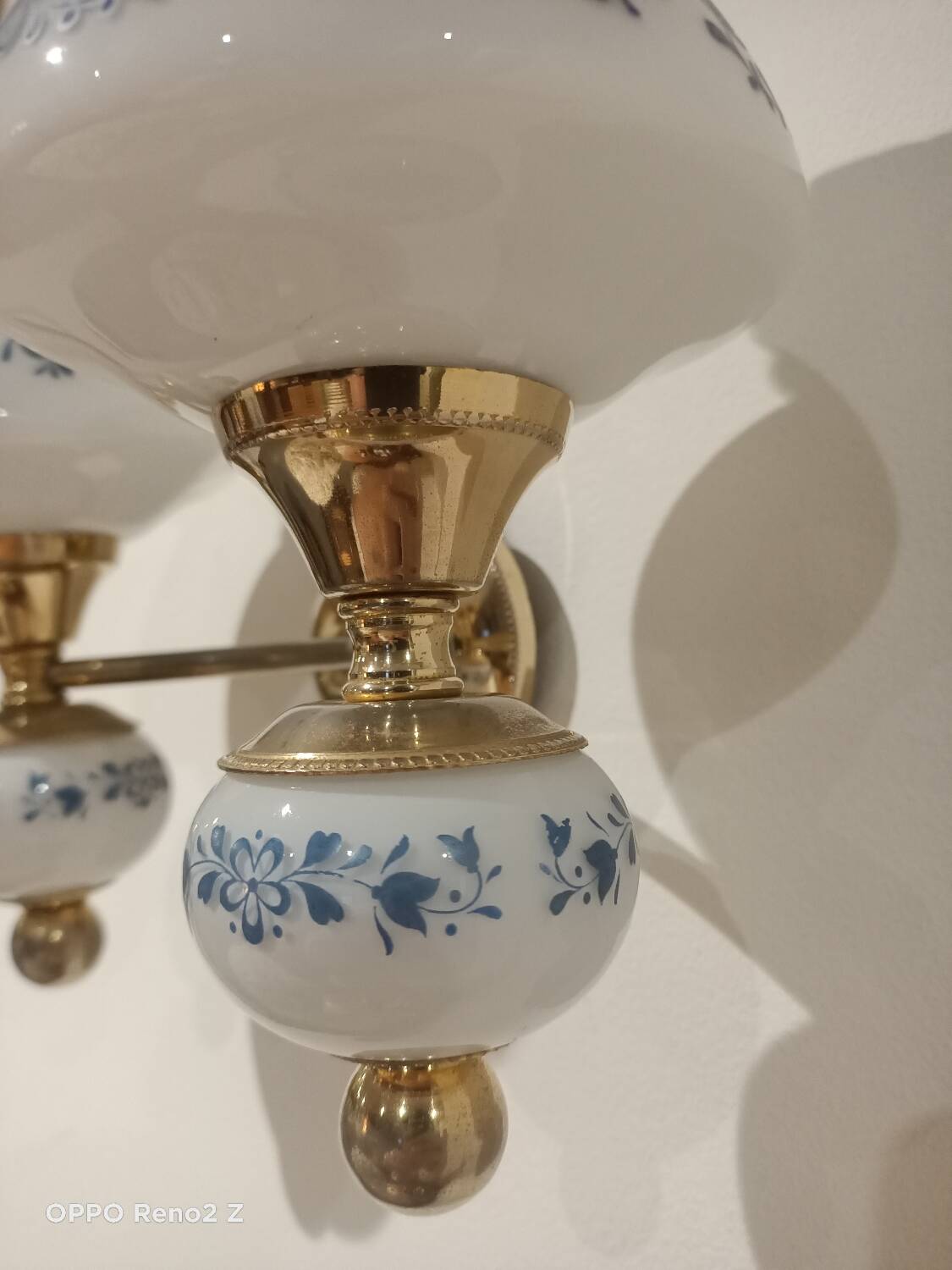 Vintage double wall light