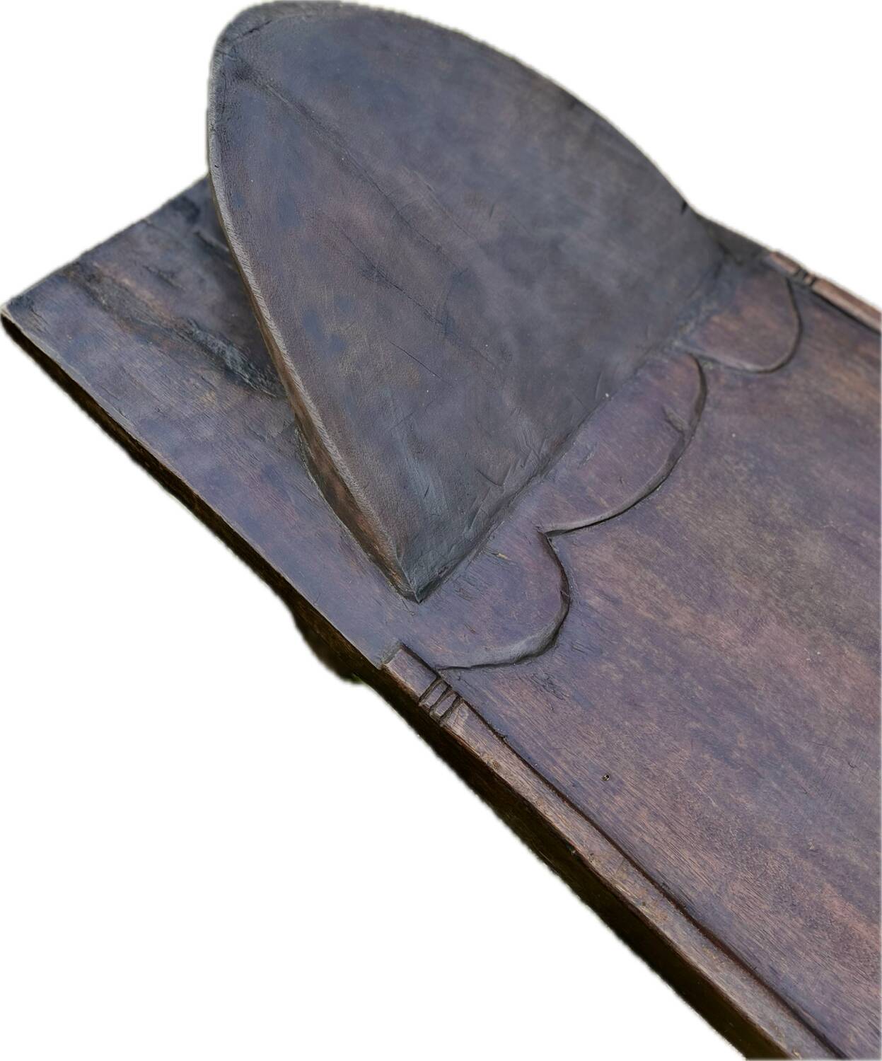 Authentic Senufo Bed, XXL Side Table