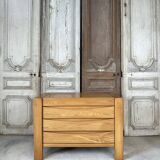 Regain style chest of drawers in elm from around 1980-90.