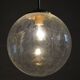 Mid-Century Chandelier in Glass and Brass by Kamenický Šenov, Czech, 1960s