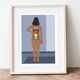 The Escape, art print 13x18 cm, numbered and signed