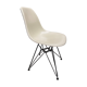Vitra - Eames Fiberglass Chair DSR parchment - Charles & Ray Eames 1950
