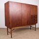 Danish Teak Highboard by Kurt Ostervig for Randers Mobelfabrik 1960.
