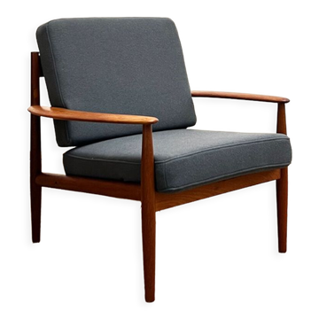 Teak armchair or easy chair by Grete Jalk for France & Son, Danish Design, 1950er
