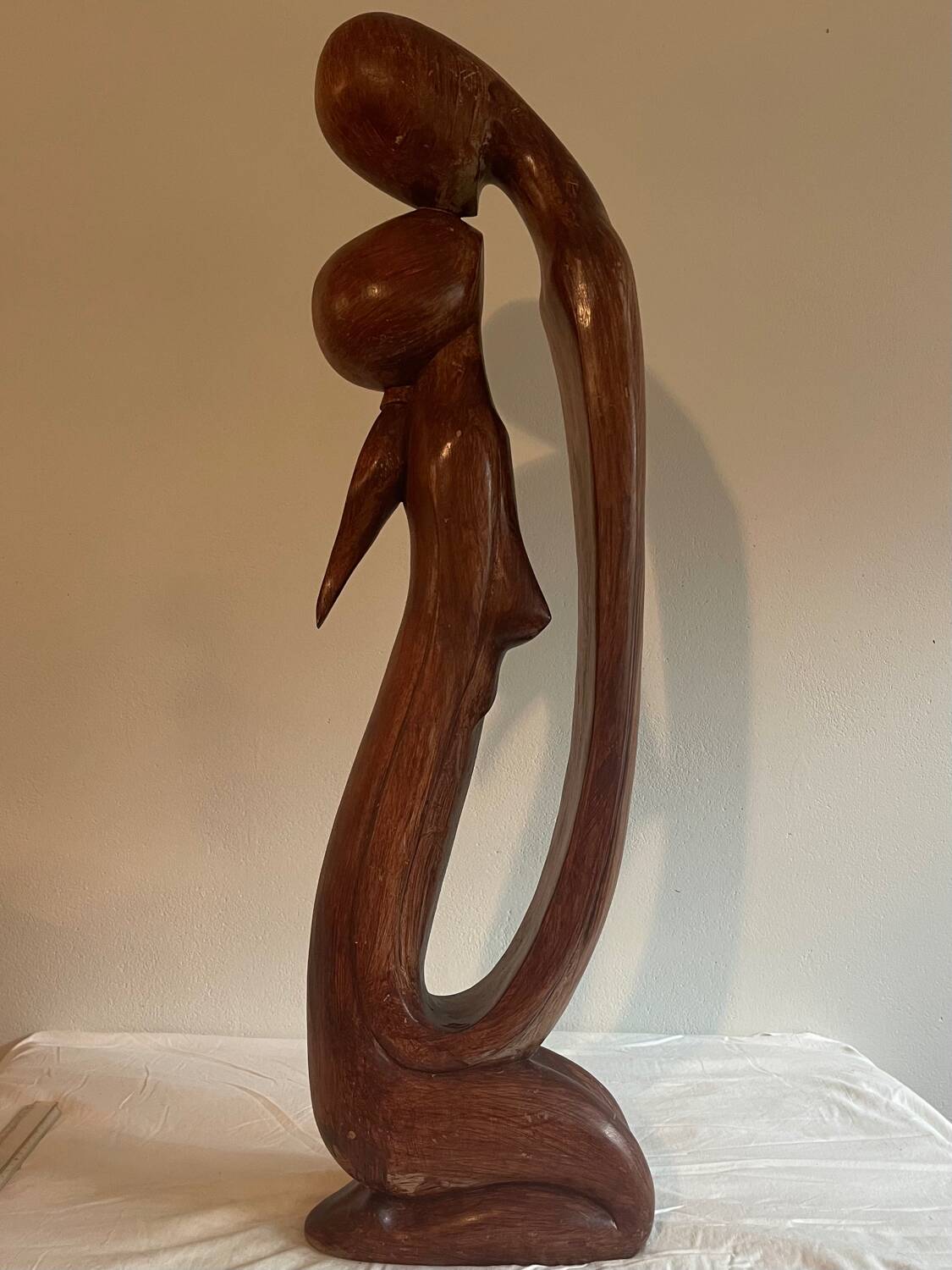 Wooden statue