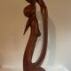 Wooden statue