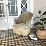 Green grey toad chair