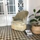 Green grey toad chair