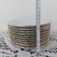 12 dessert plates porcelain Bavaria, Winterling