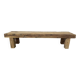 Banc en bois brut ancien