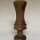 Turned wooden vase