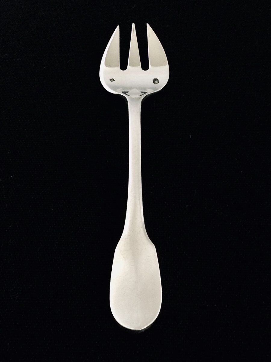 Oyster Forks Silver Old Paris Tetard Brothers