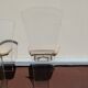 70s plexiglass lucite chairs