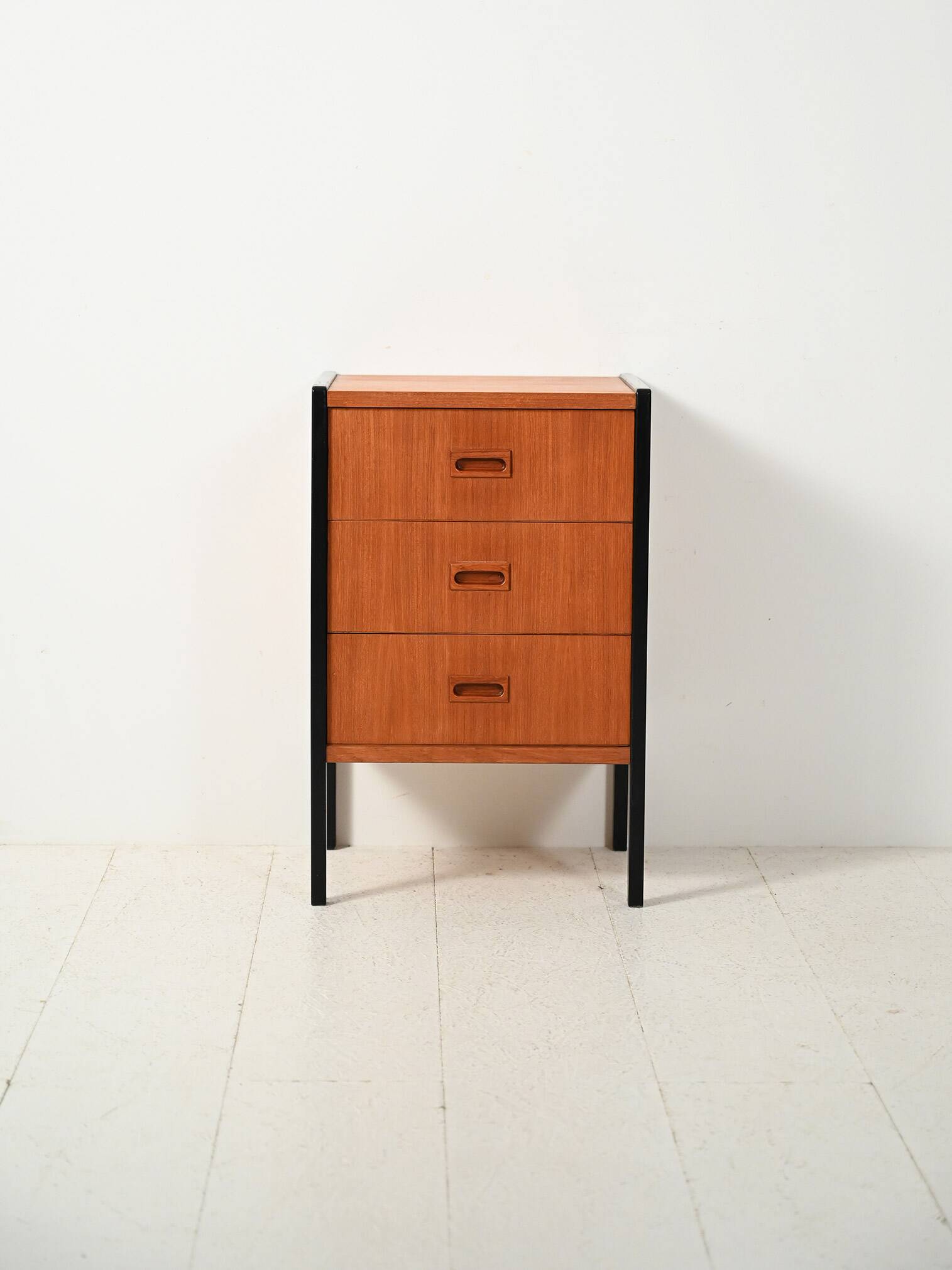 Small Scandinavian chest with black frames by Bodafors