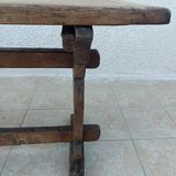 18th Century Solid Oak Monastery Table