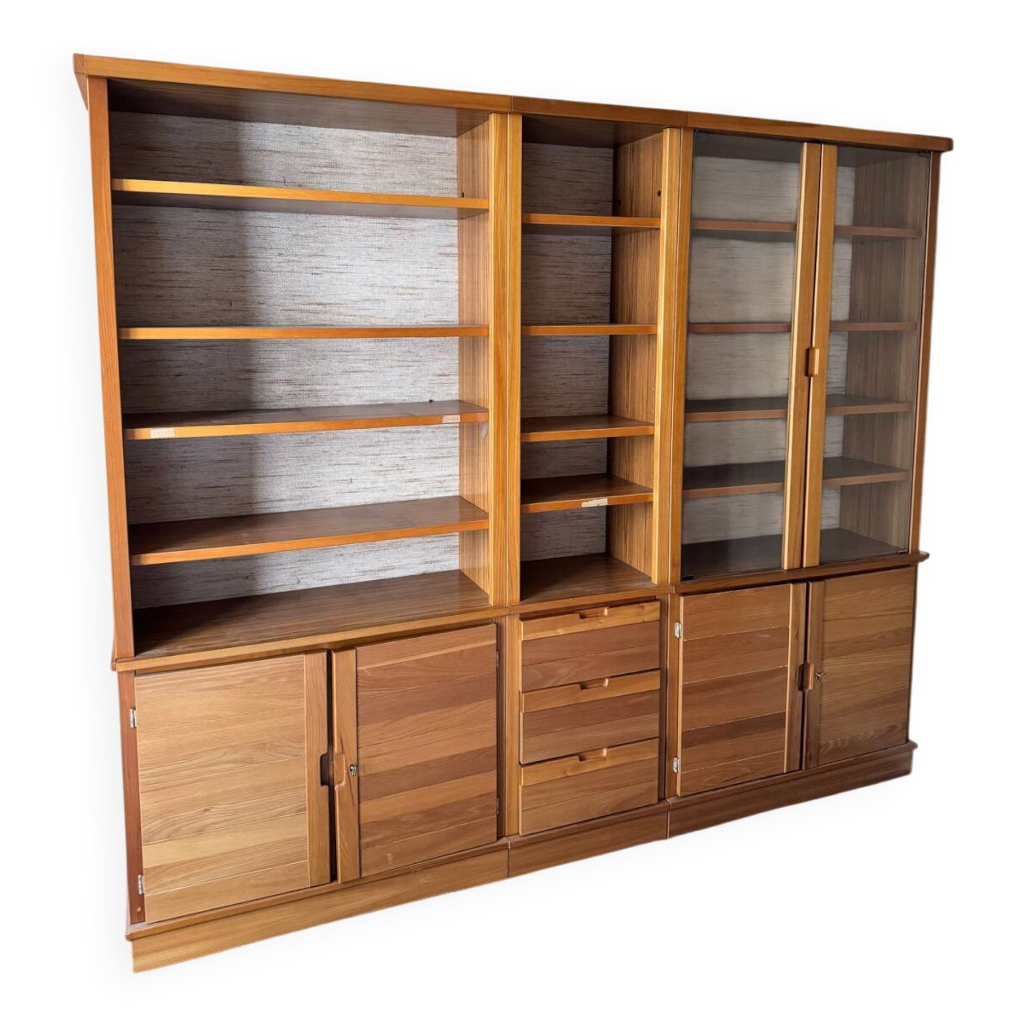 Large modular bookshelf – Simat – Scandinavian design 1970