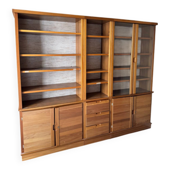 Large modular bookshelf – Simat – Scandinavian design 1970