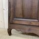 18th-century oak wardrobe front