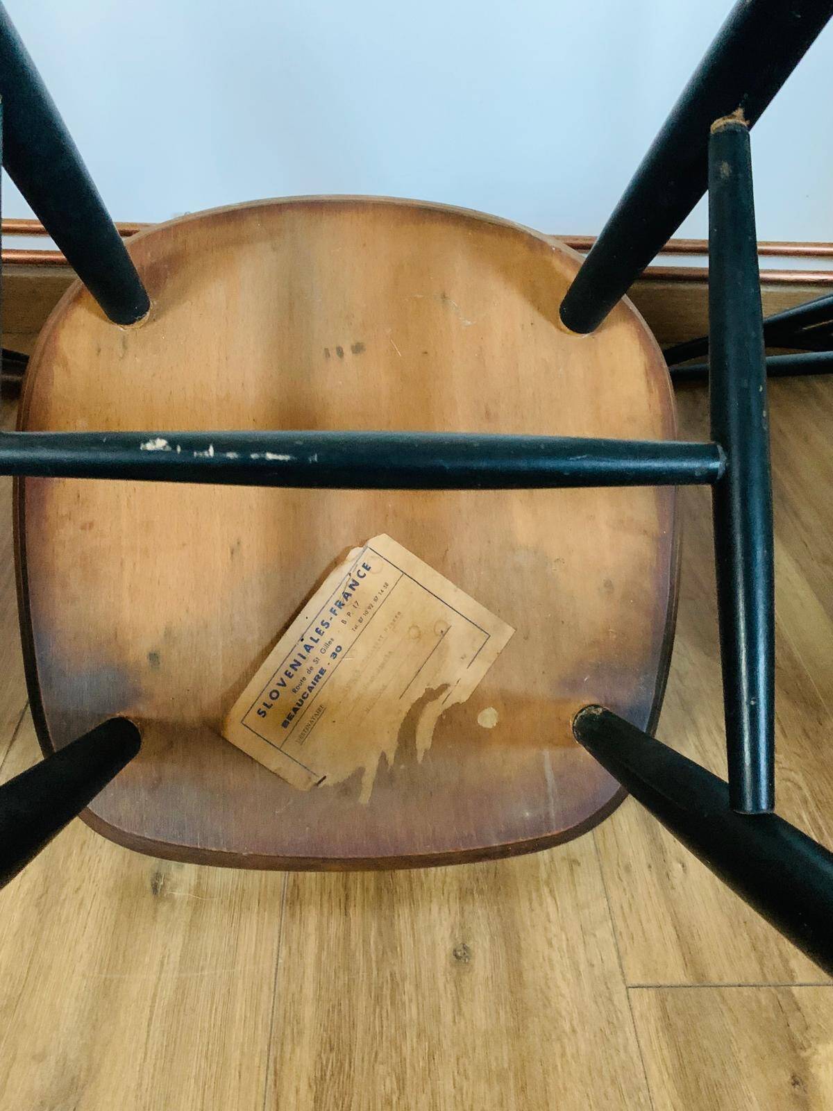 Set of 4 Fanett style chairs