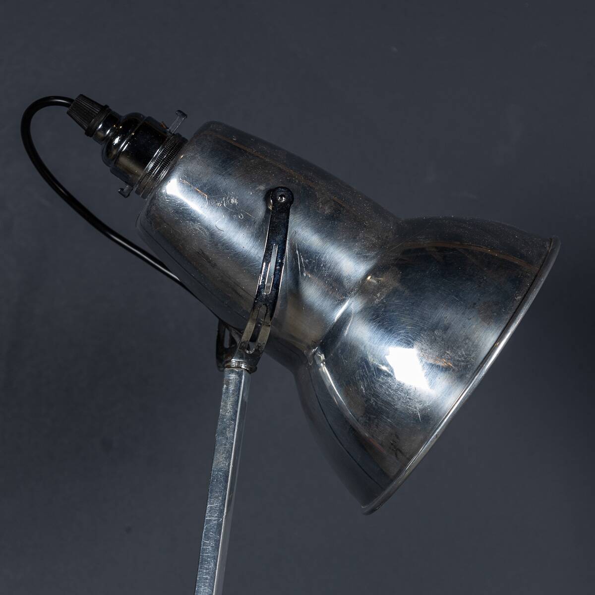 Vintage 20thc pair of original english angle poise wall mounted lamps c1970